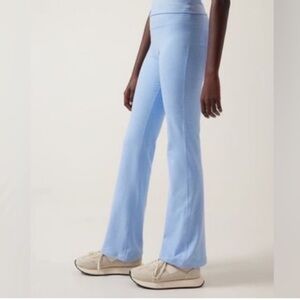 NWT Athleta Girl Softluxe Chit Chat Flare Pant Size XXL/16 Blue